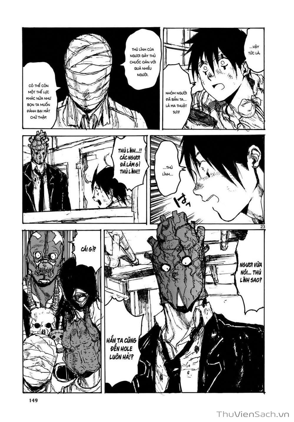 Truyện Tranh Kẻ Mất Trí Và Thế Giới Ma Thuật - Dorohedoro trang 5