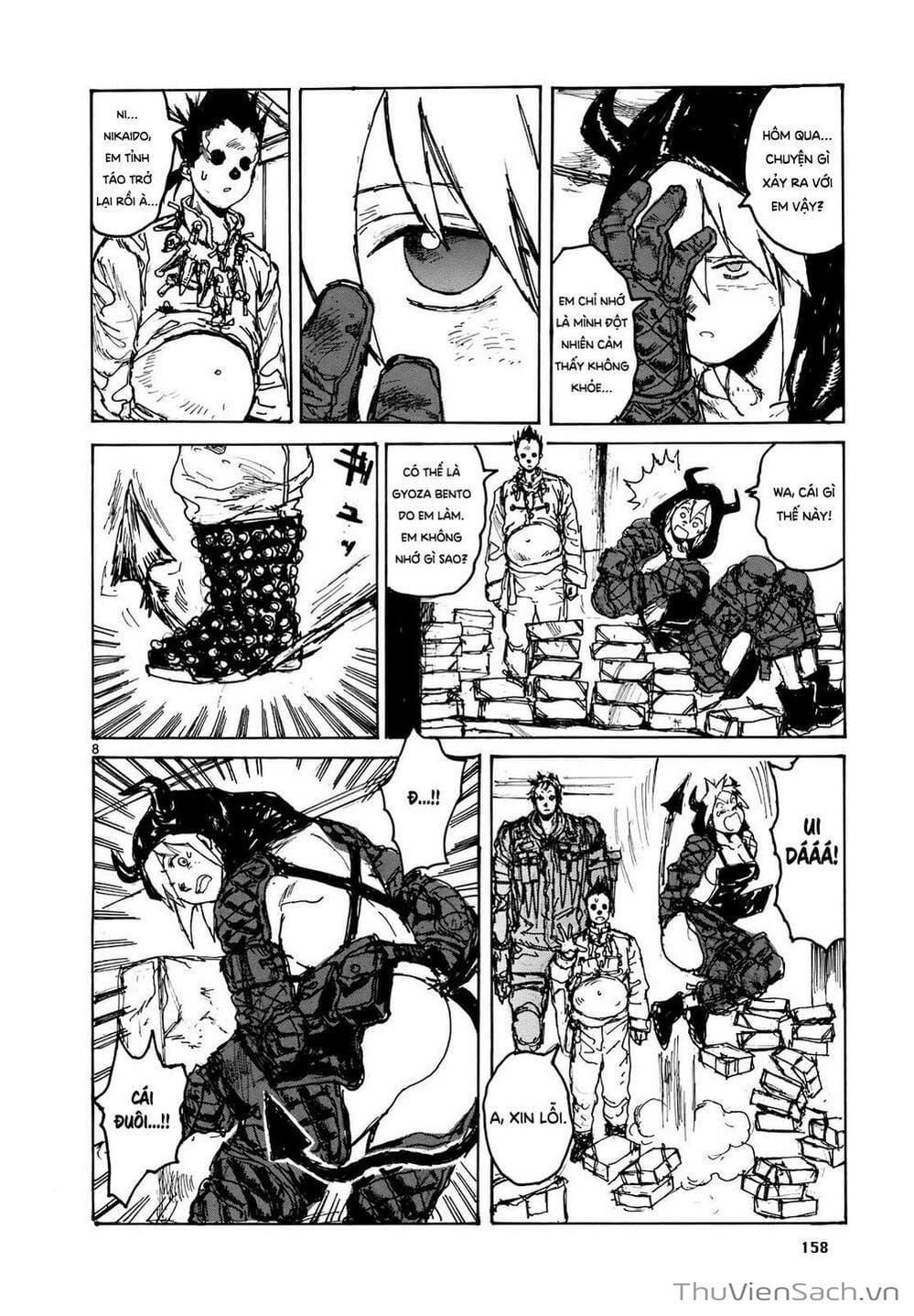 Truyện Tranh Kẻ Mất Trí Và Thế Giới Ma Thuật - Dorohedoro trang 5