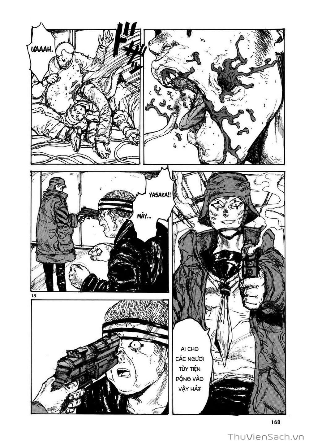 Truyện Tranh Kẻ Mất Trí Và Thế Giới Ma Thuật - Dorohedoro trang 5