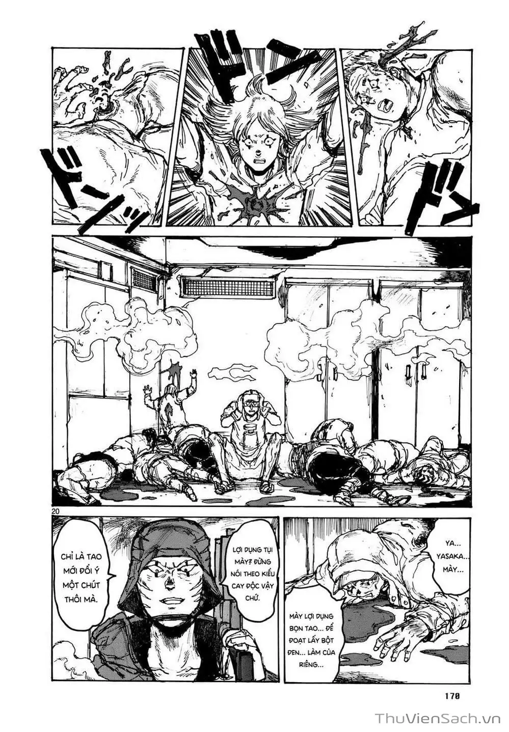 Truyện Tranh Kẻ Mất Trí Và Thế Giới Ma Thuật - Dorohedoro trang 5