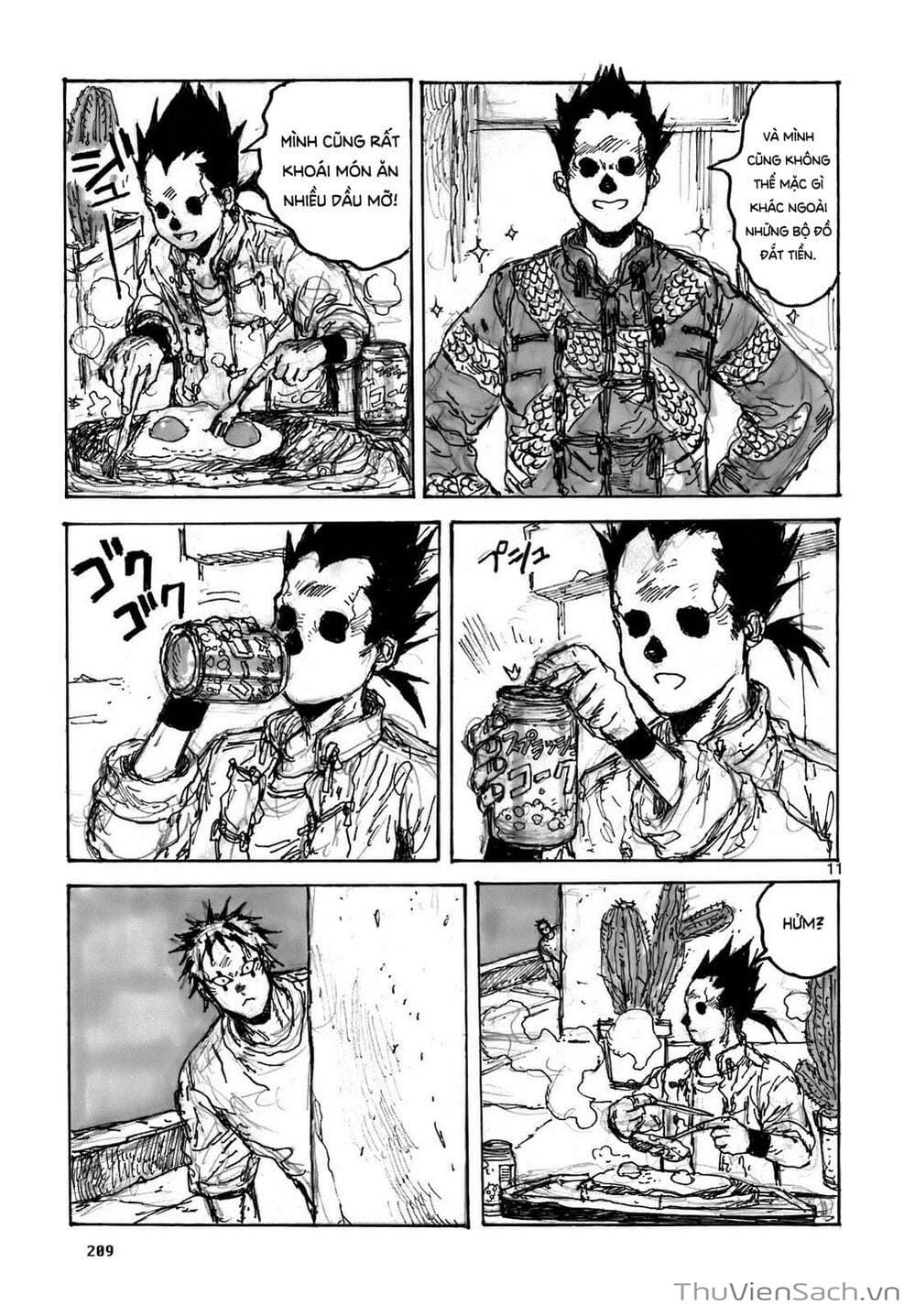 Truyện Tranh Kẻ Mất Trí Và Thế Giới Ma Thuật - Dorohedoro trang 5