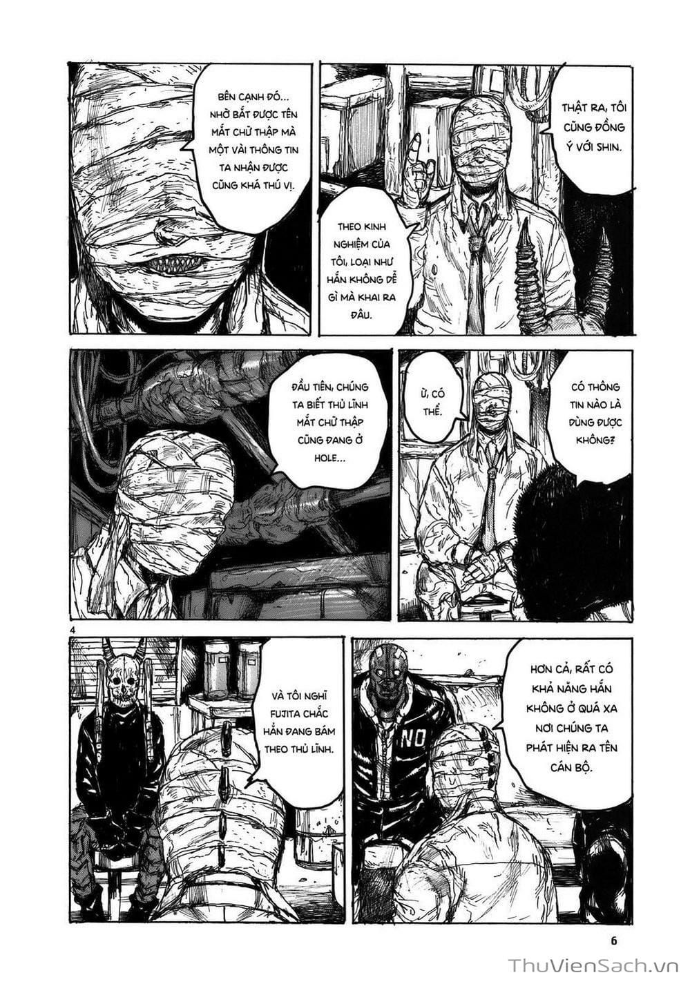 Truyện Tranh Kẻ Mất Trí Và Thế Giới Ma Thuật - Dorohedoro trang 5