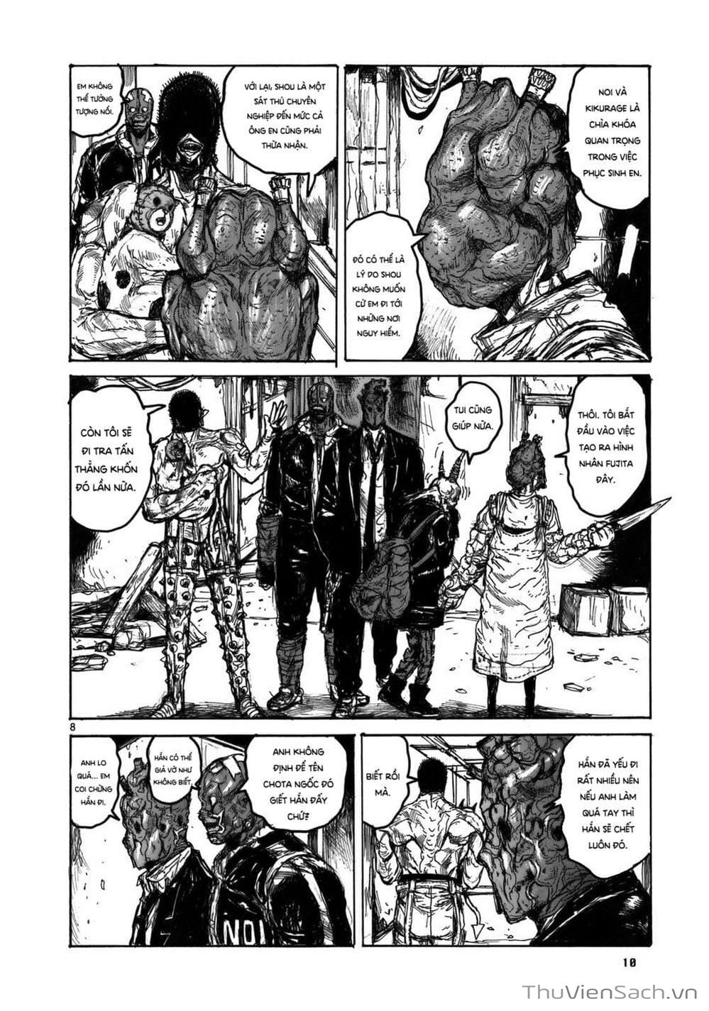 Truyện Tranh Kẻ Mất Trí Và Thế Giới Ma Thuật - Dorohedoro trang 5