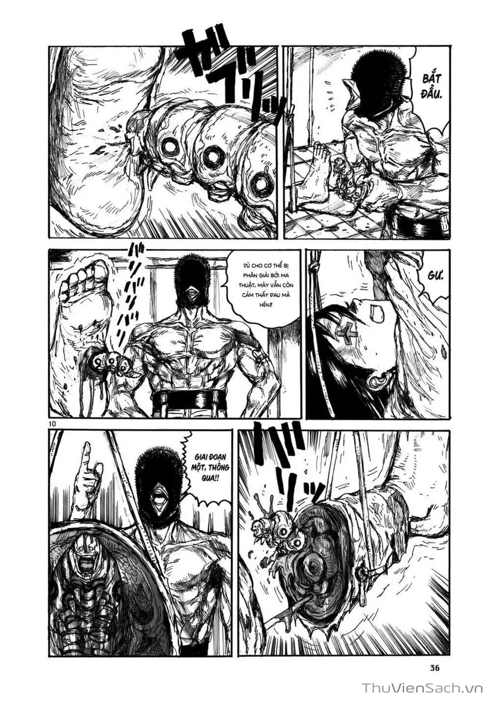 Truyện Tranh Kẻ Mất Trí Và Thế Giới Ma Thuật - Dorohedoro trang 5