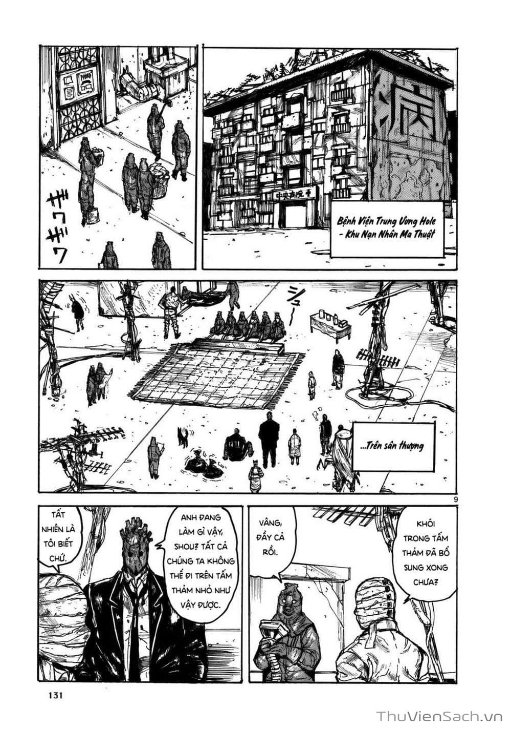 Truyện Tranh Kẻ Mất Trí Và Thế Giới Ma Thuật - Dorohedoro trang 5