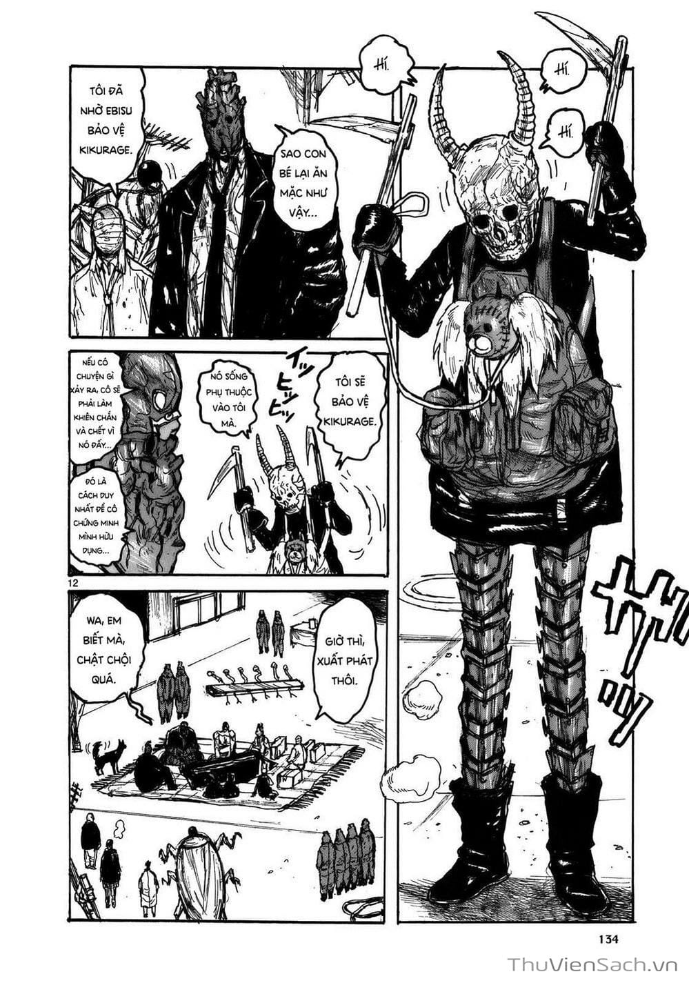 Truyện Tranh Kẻ Mất Trí Và Thế Giới Ma Thuật - Dorohedoro trang 5