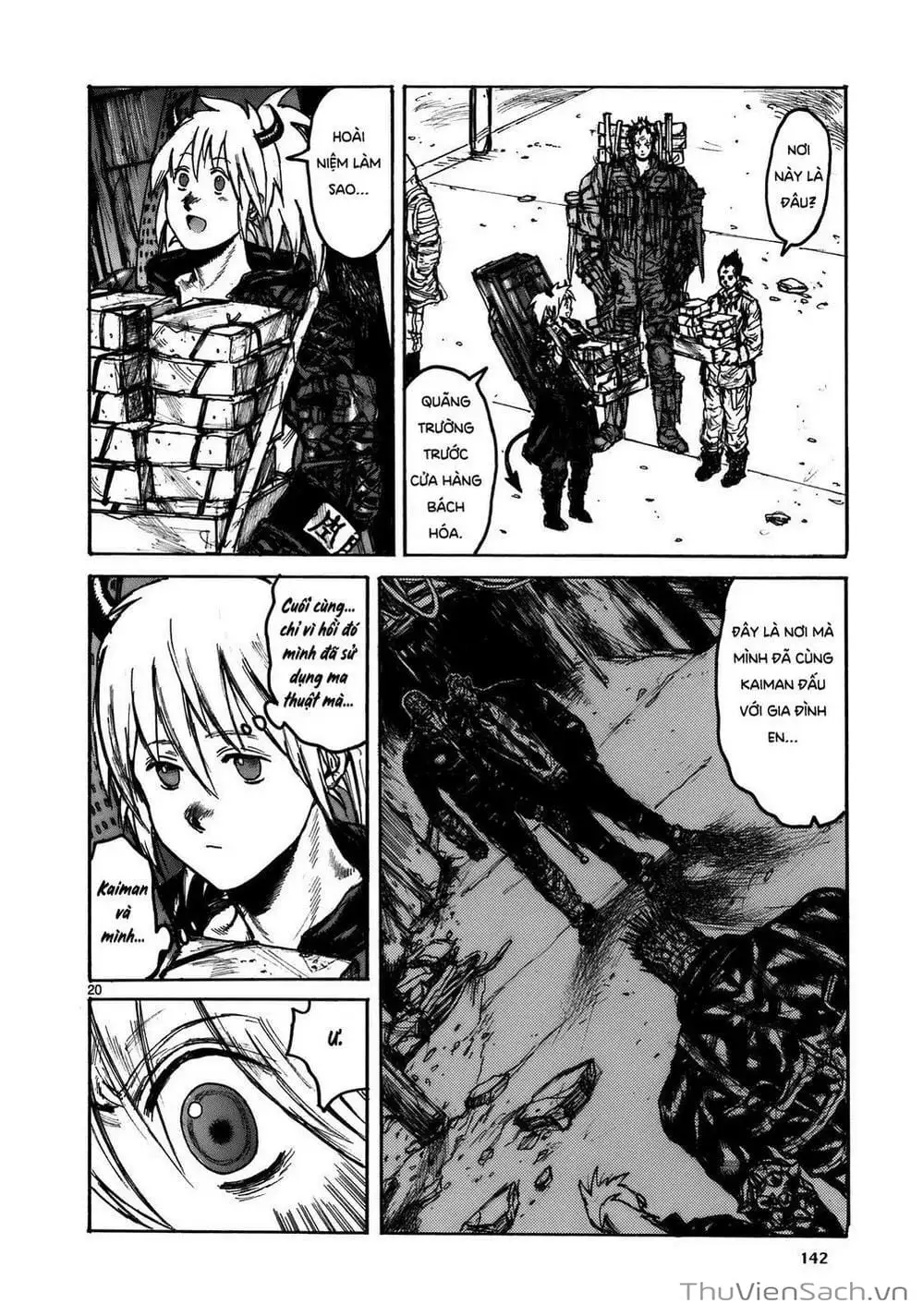 Truyện Tranh Kẻ Mất Trí Và Thế Giới Ma Thuật - Dorohedoro trang 5