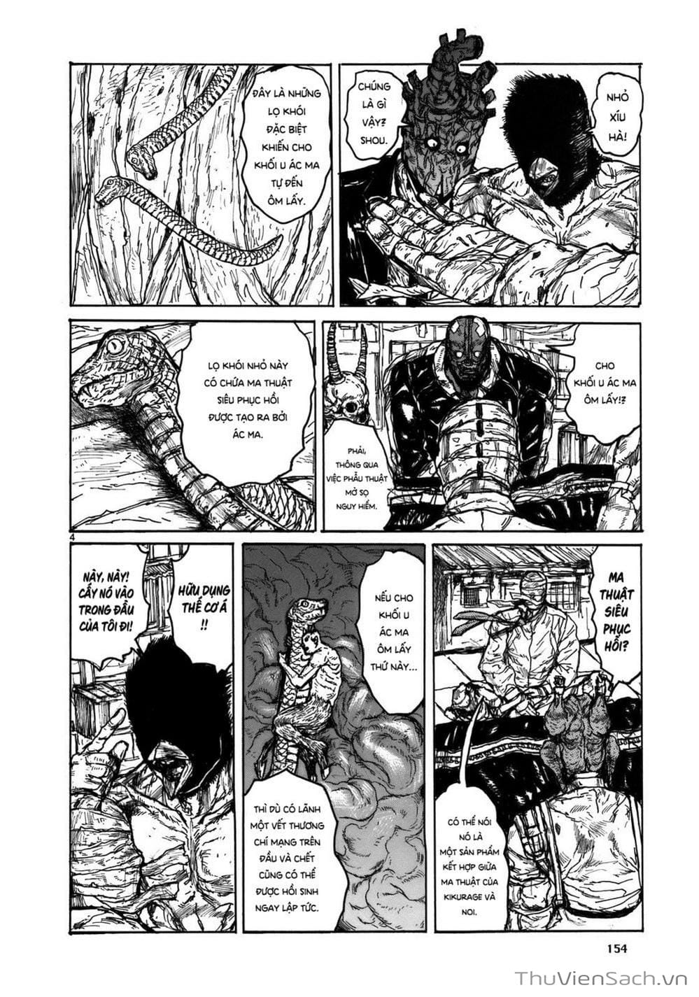 Truyện Tranh Kẻ Mất Trí Và Thế Giới Ma Thuật - Dorohedoro trang 5