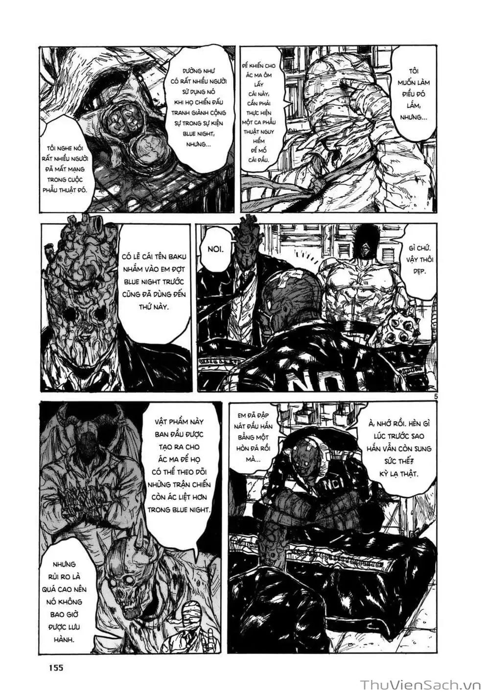 Truyện Tranh Kẻ Mất Trí Và Thế Giới Ma Thuật - Dorohedoro trang 5
