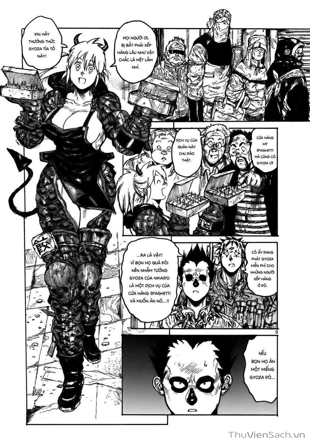 Truyện Tranh Kẻ Mất Trí Và Thế Giới Ma Thuật - Dorohedoro trang 5