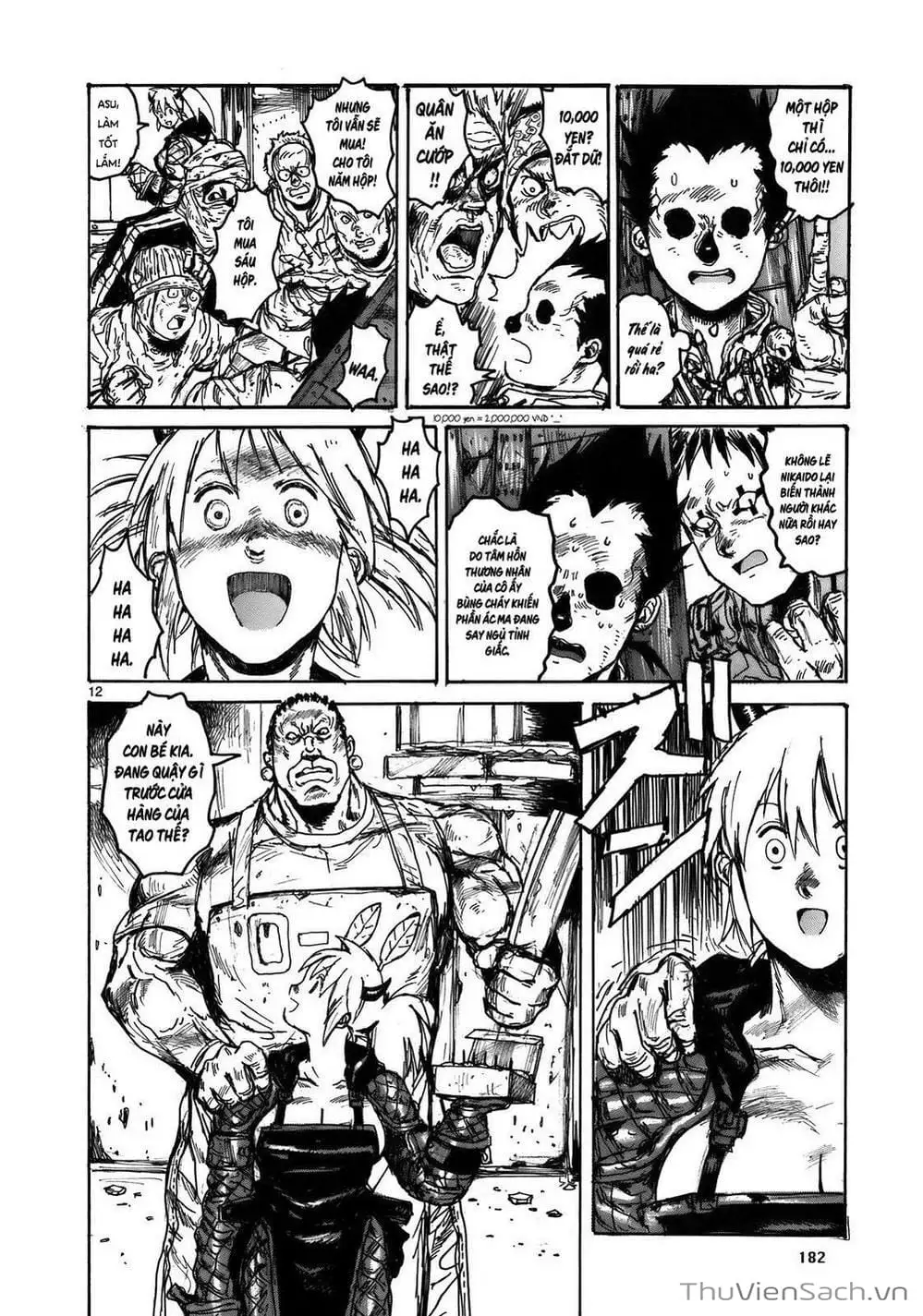 Truyện Tranh Kẻ Mất Trí Và Thế Giới Ma Thuật - Dorohedoro trang 5