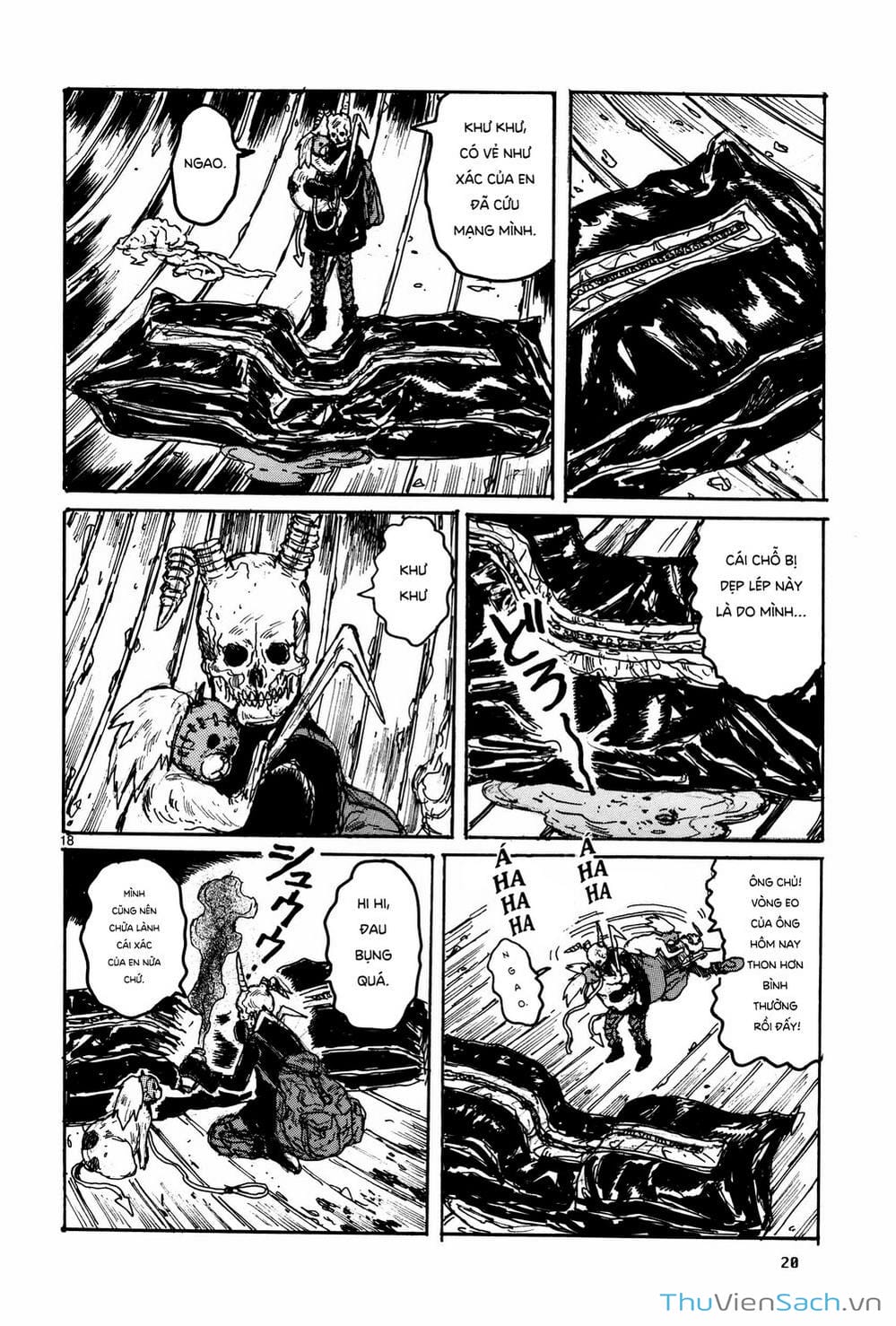 Truyện Tranh Kẻ Mất Trí Và Thế Giới Ma Thuật - Dorohedoro trang 5