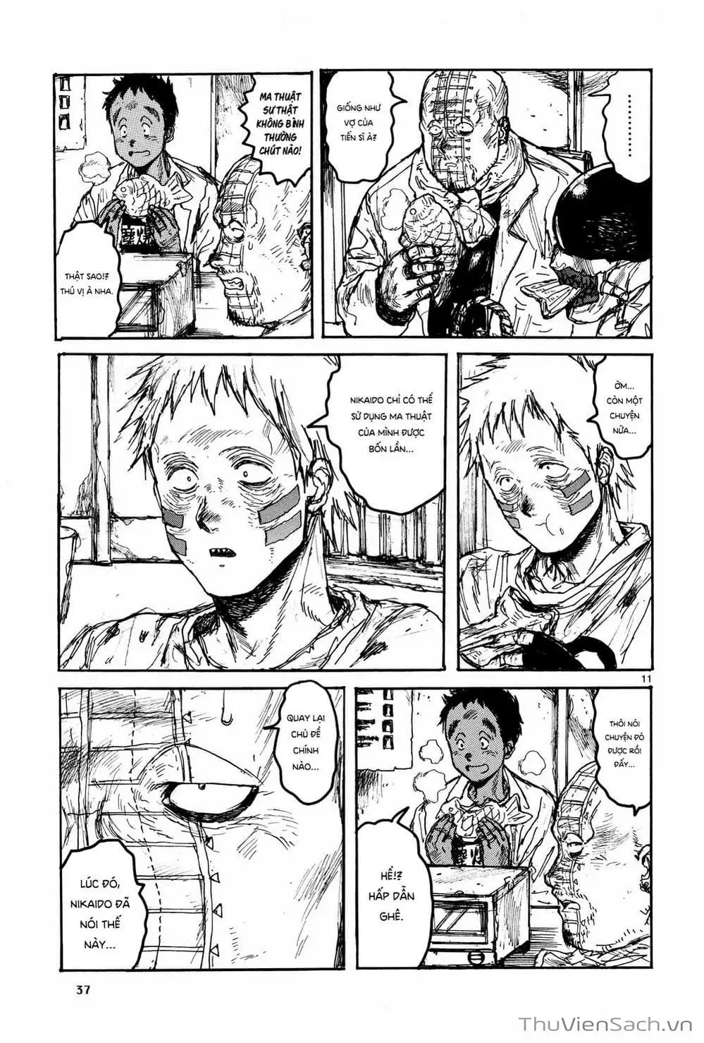 Truyện Tranh Kẻ Mất Trí Và Thế Giới Ma Thuật - Dorohedoro trang 5