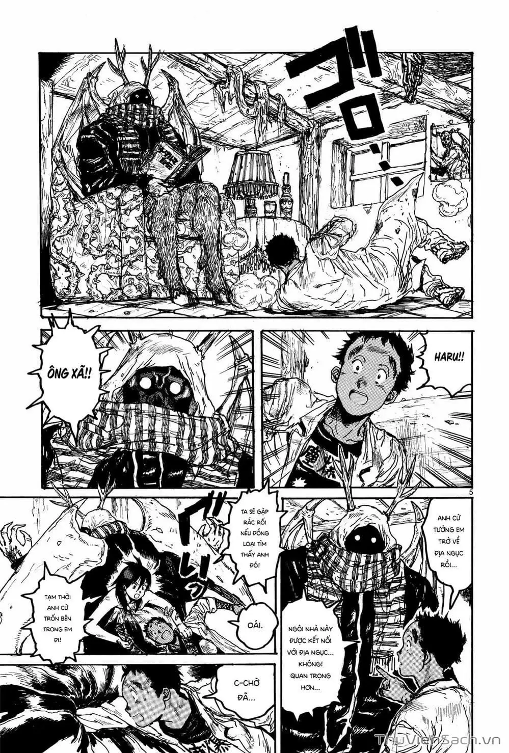 Truyện Tranh Kẻ Mất Trí Và Thế Giới Ma Thuật - Dorohedoro trang 5