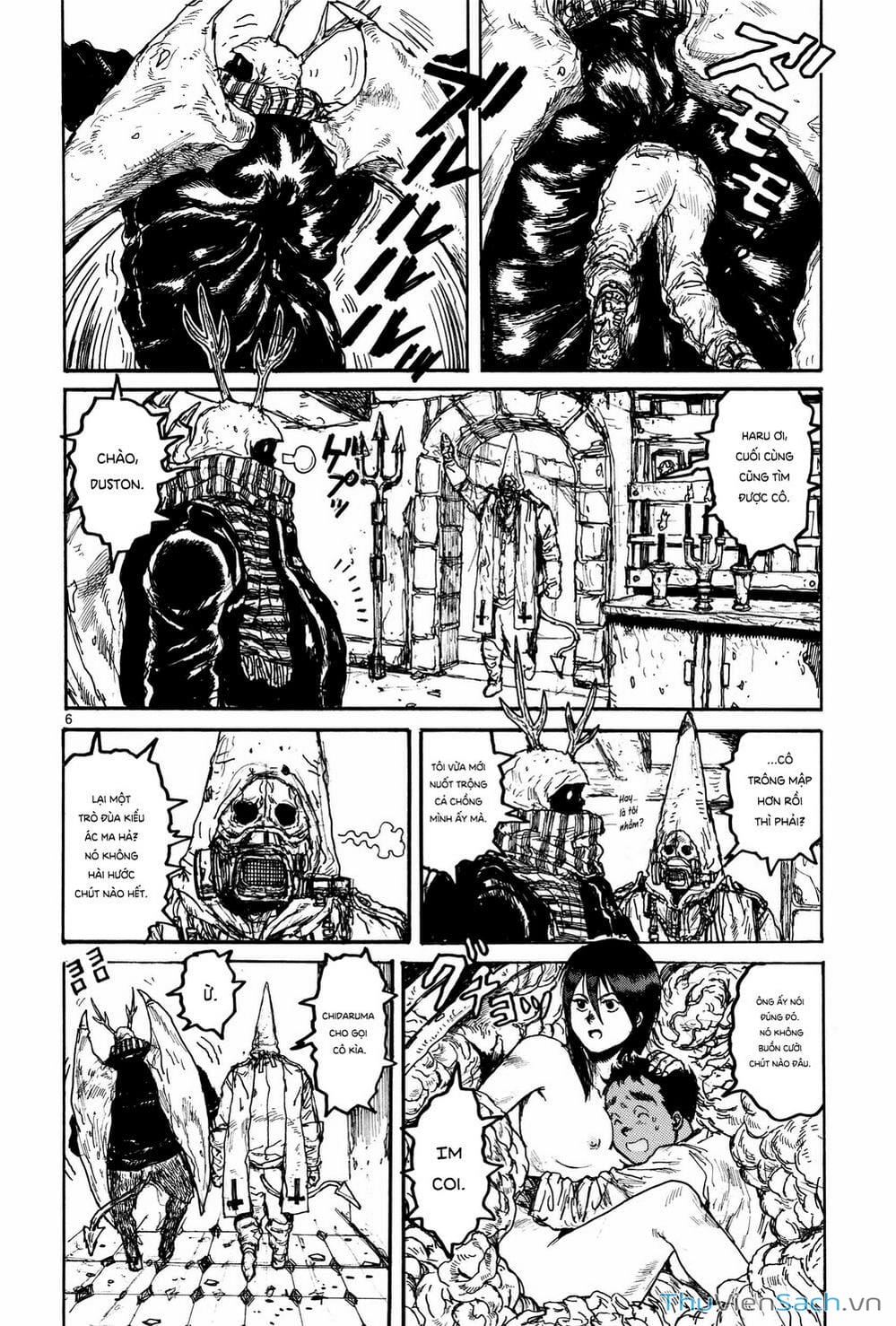 Truyện Tranh Kẻ Mất Trí Và Thế Giới Ma Thuật - Dorohedoro trang 5