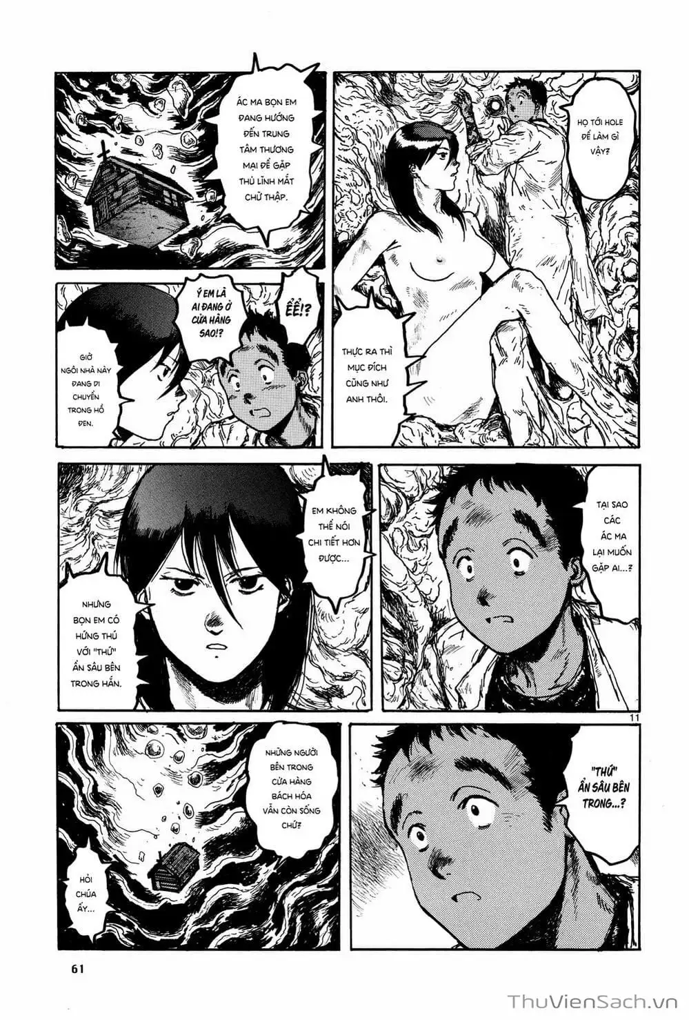 Truyện Tranh Kẻ Mất Trí Và Thế Giới Ma Thuật - Dorohedoro trang 5