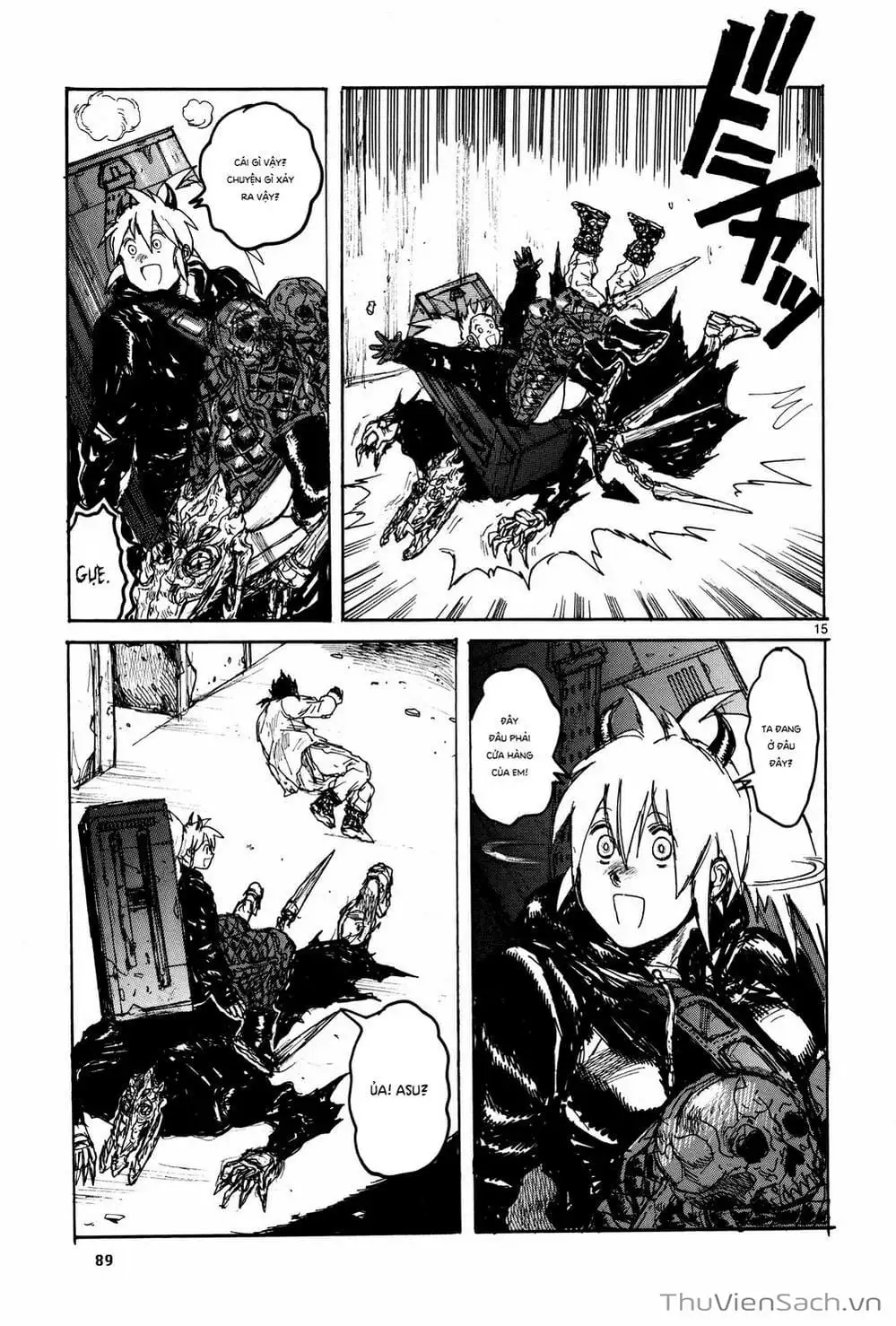 Truyện Tranh Kẻ Mất Trí Và Thế Giới Ma Thuật - Dorohedoro trang 5