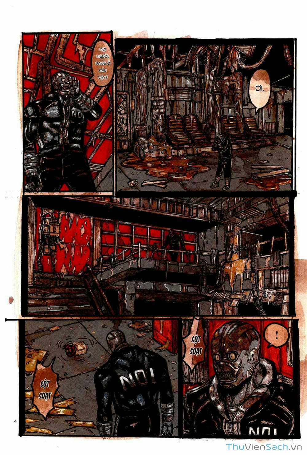 Truyện Tranh Kẻ Mất Trí Và Thế Giới Ma Thuật - Dorohedoro trang 5