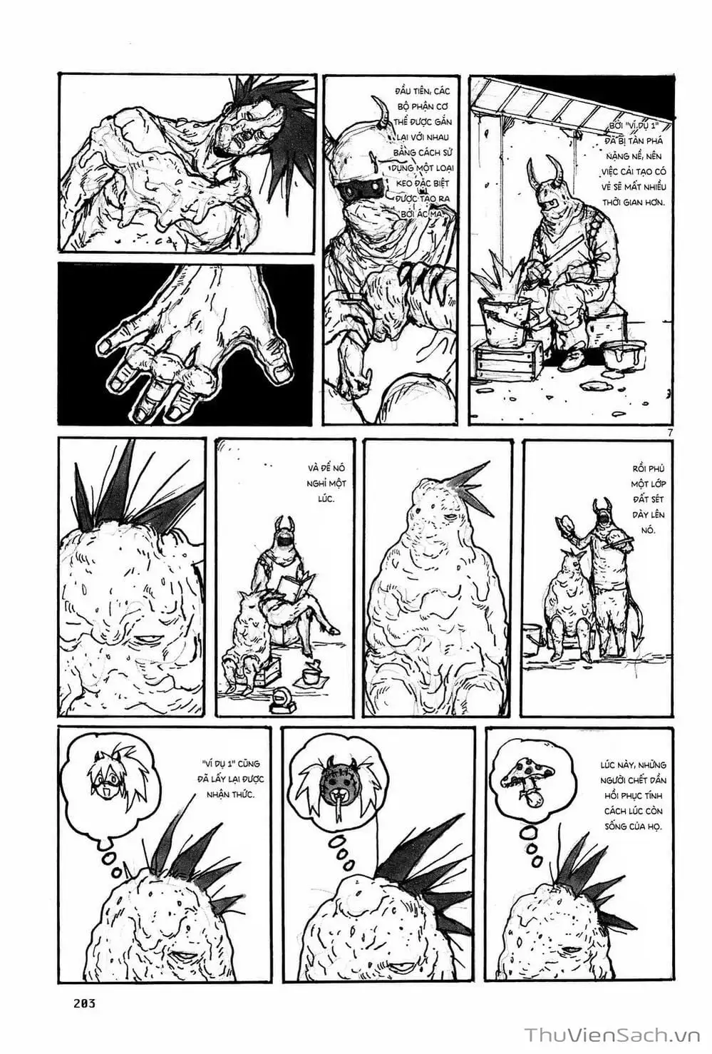 Truyện Tranh Kẻ Mất Trí Và Thế Giới Ma Thuật - Dorohedoro trang 5