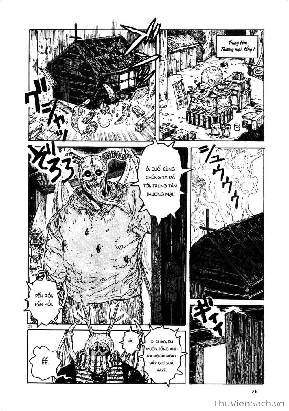Truyện Tranh Kẻ Mất Trí Và Thế Giới Ma Thuật - Dorohedoro trang 5