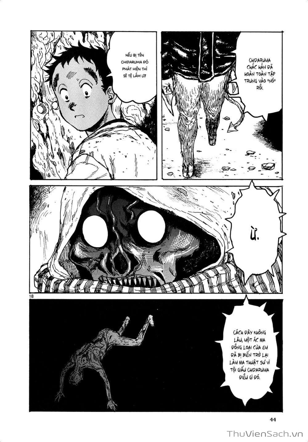 Truyện Tranh Kẻ Mất Trí Và Thế Giới Ma Thuật - Dorohedoro trang 5