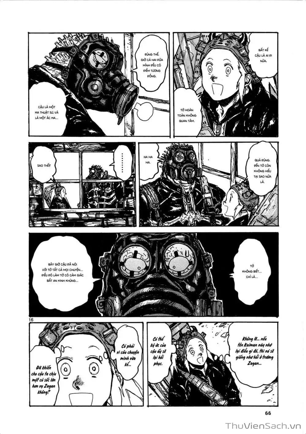 Truyện Tranh Kẻ Mất Trí Và Thế Giới Ma Thuật - Dorohedoro trang 5