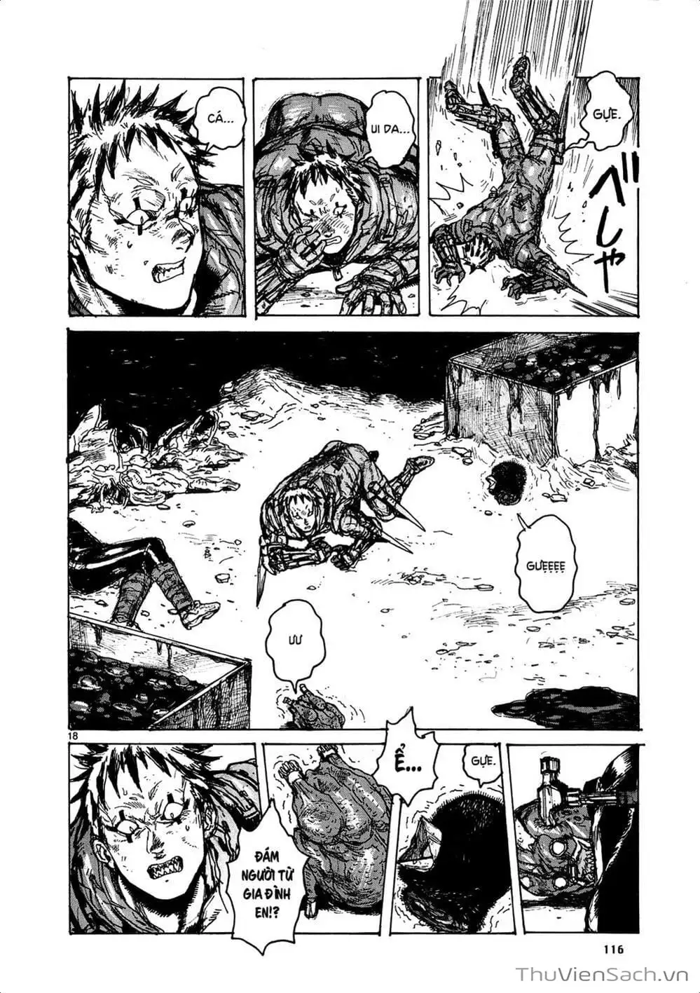 Truyện Tranh Kẻ Mất Trí Và Thế Giới Ma Thuật - Dorohedoro trang 5