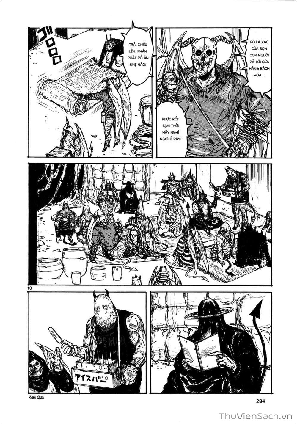 Truyện Tranh Kẻ Mất Trí Và Thế Giới Ma Thuật - Dorohedoro trang 5