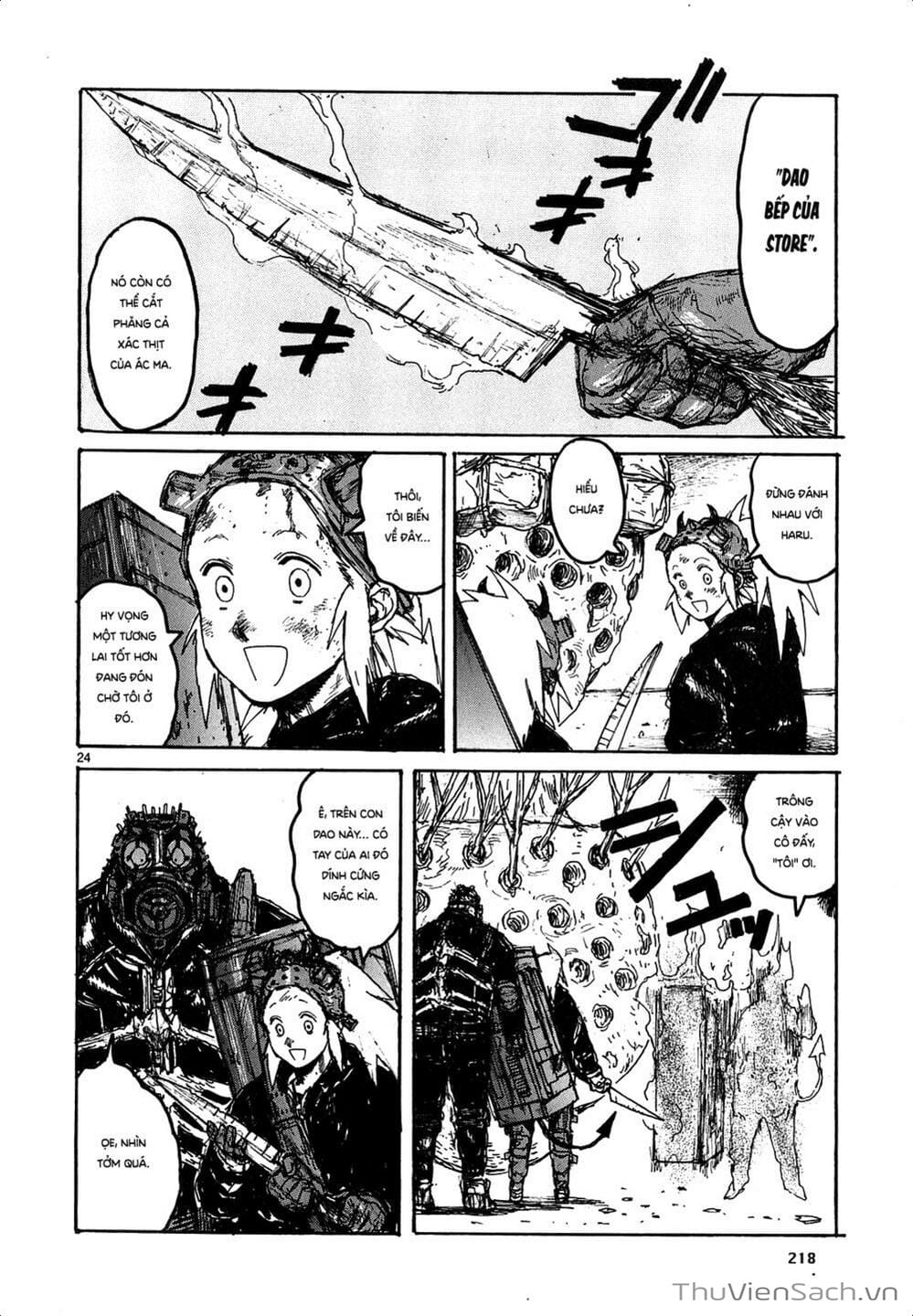 Truyện Tranh Kẻ Mất Trí Và Thế Giới Ma Thuật - Dorohedoro trang 5