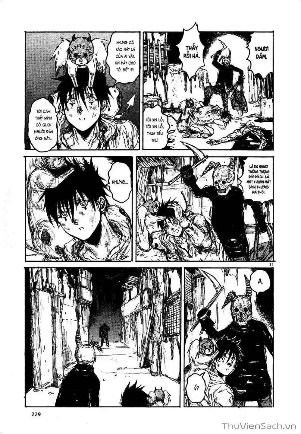 Truyện Tranh Kẻ Mất Trí Và Thế Giới Ma Thuật - Dorohedoro trang 5