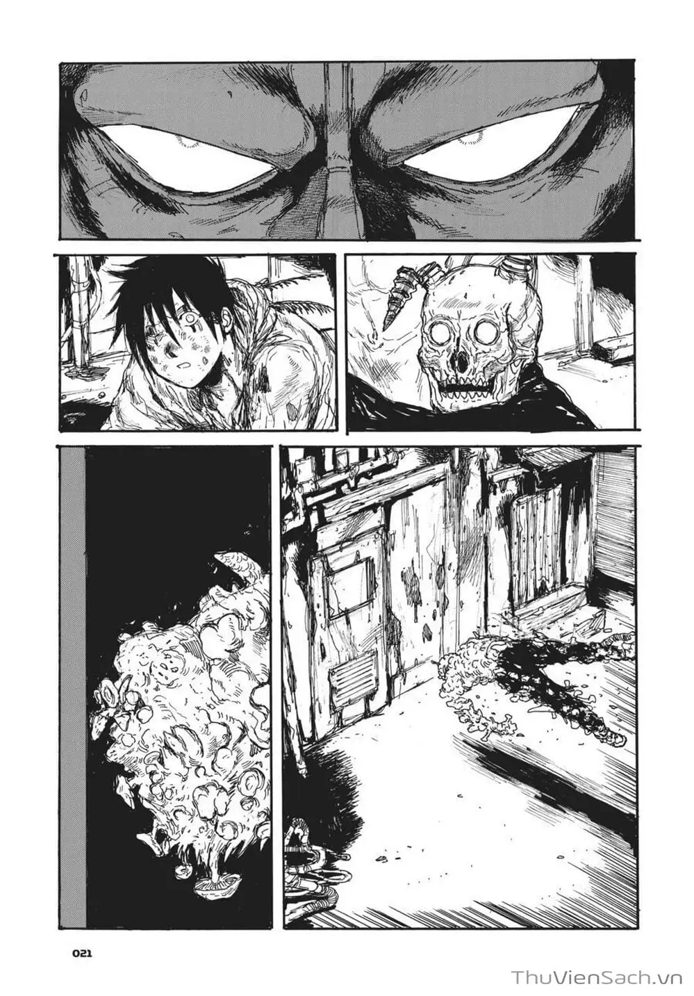 Truyện Tranh Kẻ Mất Trí Và Thế Giới Ma Thuật - Dorohedoro trang 5