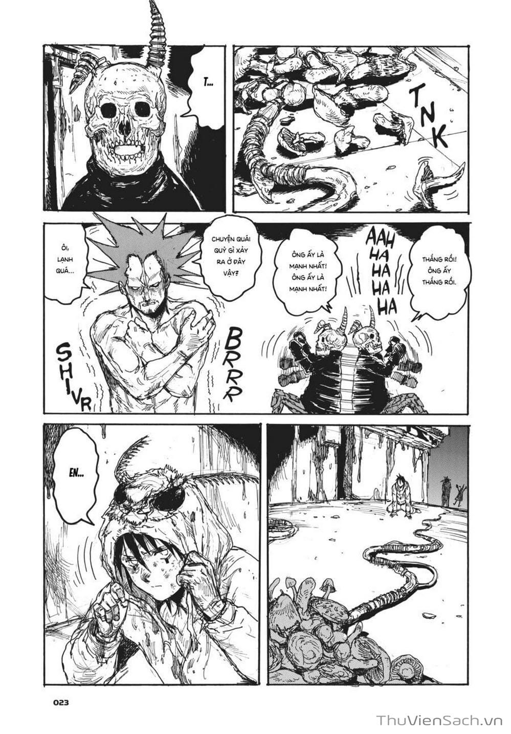 Truyện Tranh Kẻ Mất Trí Và Thế Giới Ma Thuật - Dorohedoro trang 5