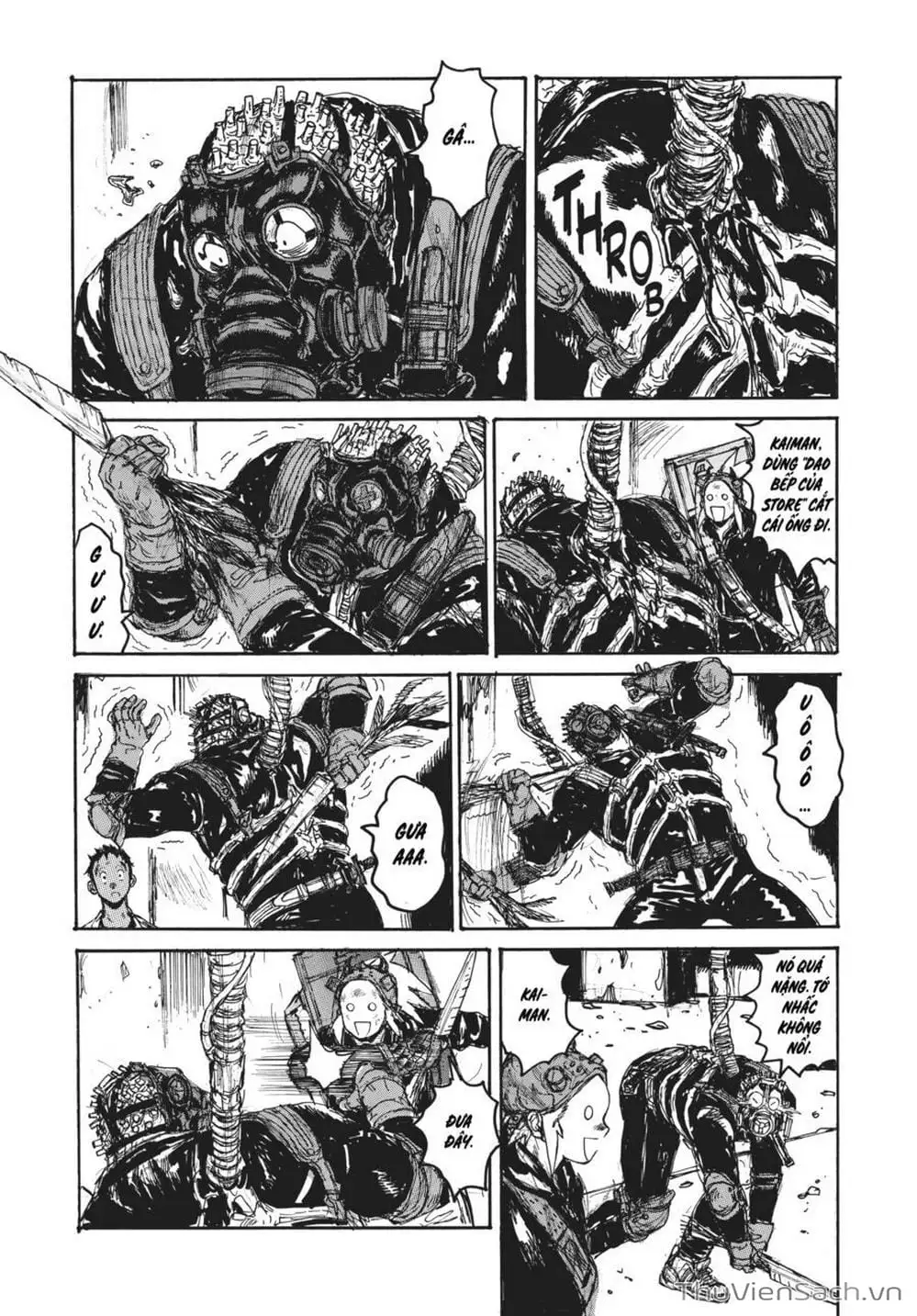 Truyện Tranh Kẻ Mất Trí Và Thế Giới Ma Thuật - Dorohedoro trang 5