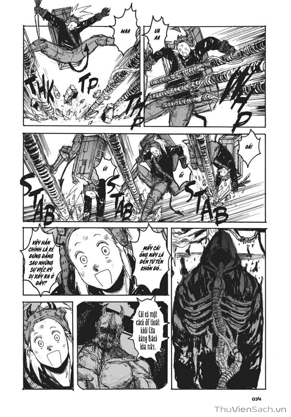 Truyện Tranh Kẻ Mất Trí Và Thế Giới Ma Thuật - Dorohedoro trang 5