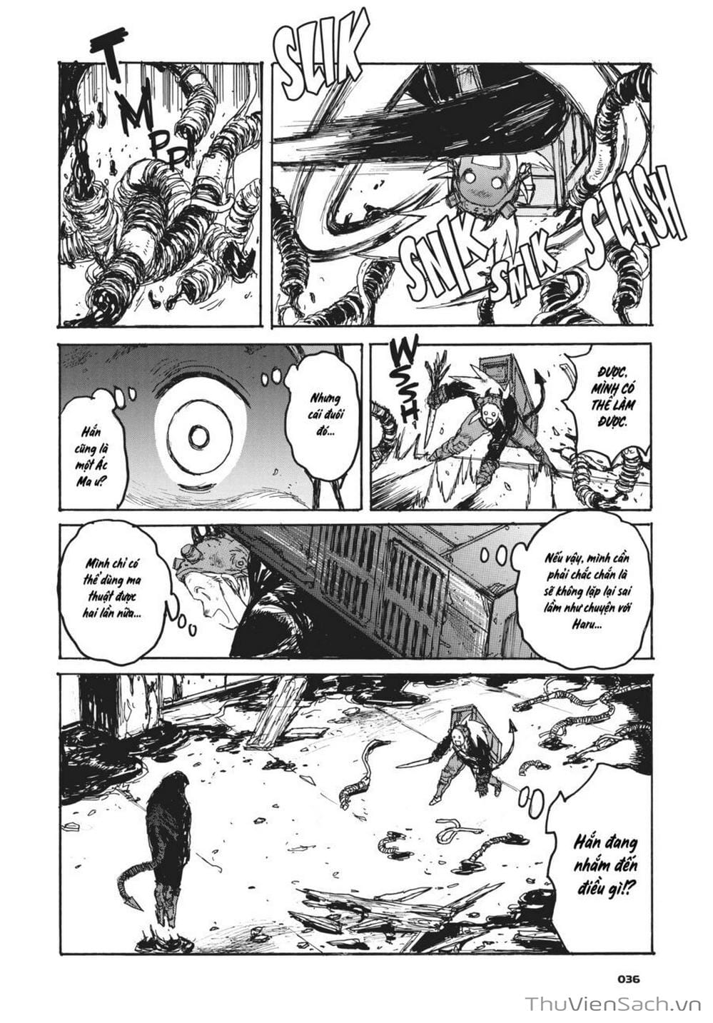 Truyện Tranh Kẻ Mất Trí Và Thế Giới Ma Thuật - Dorohedoro trang 5