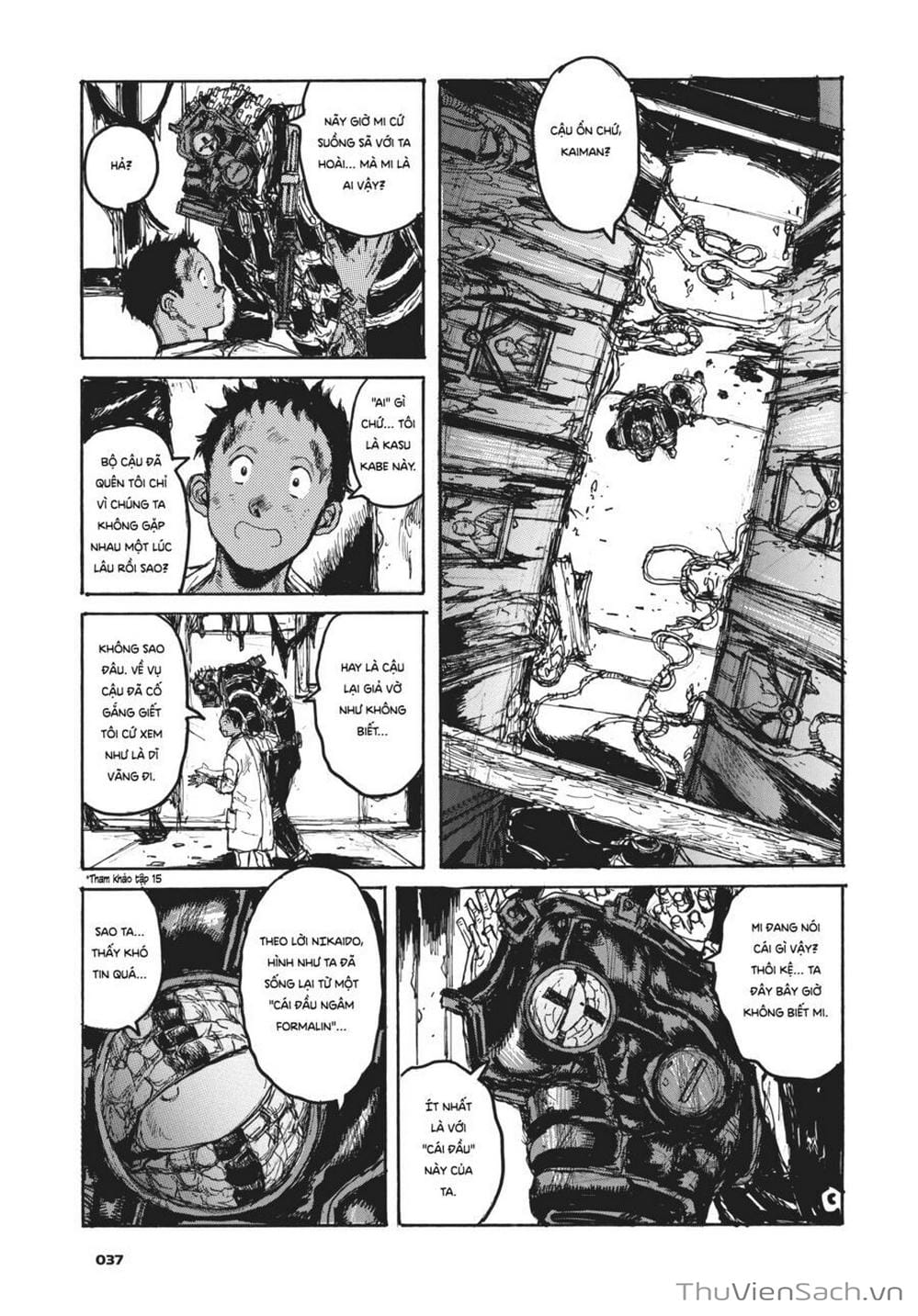 Truyện Tranh Kẻ Mất Trí Và Thế Giới Ma Thuật - Dorohedoro trang 5