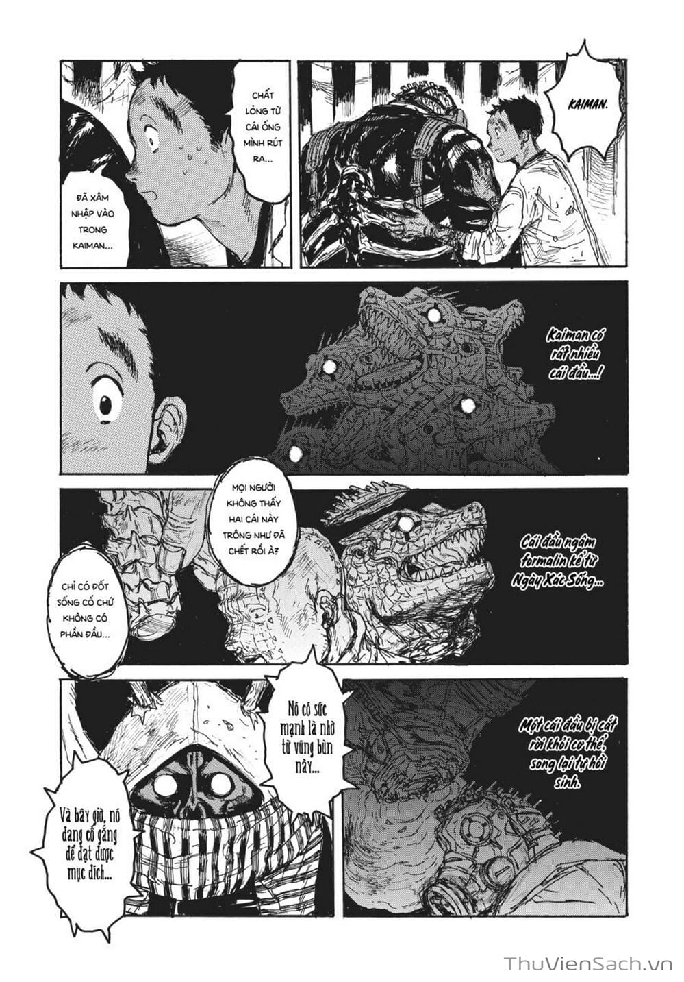 Truyện Tranh Kẻ Mất Trí Và Thế Giới Ma Thuật - Dorohedoro trang 5