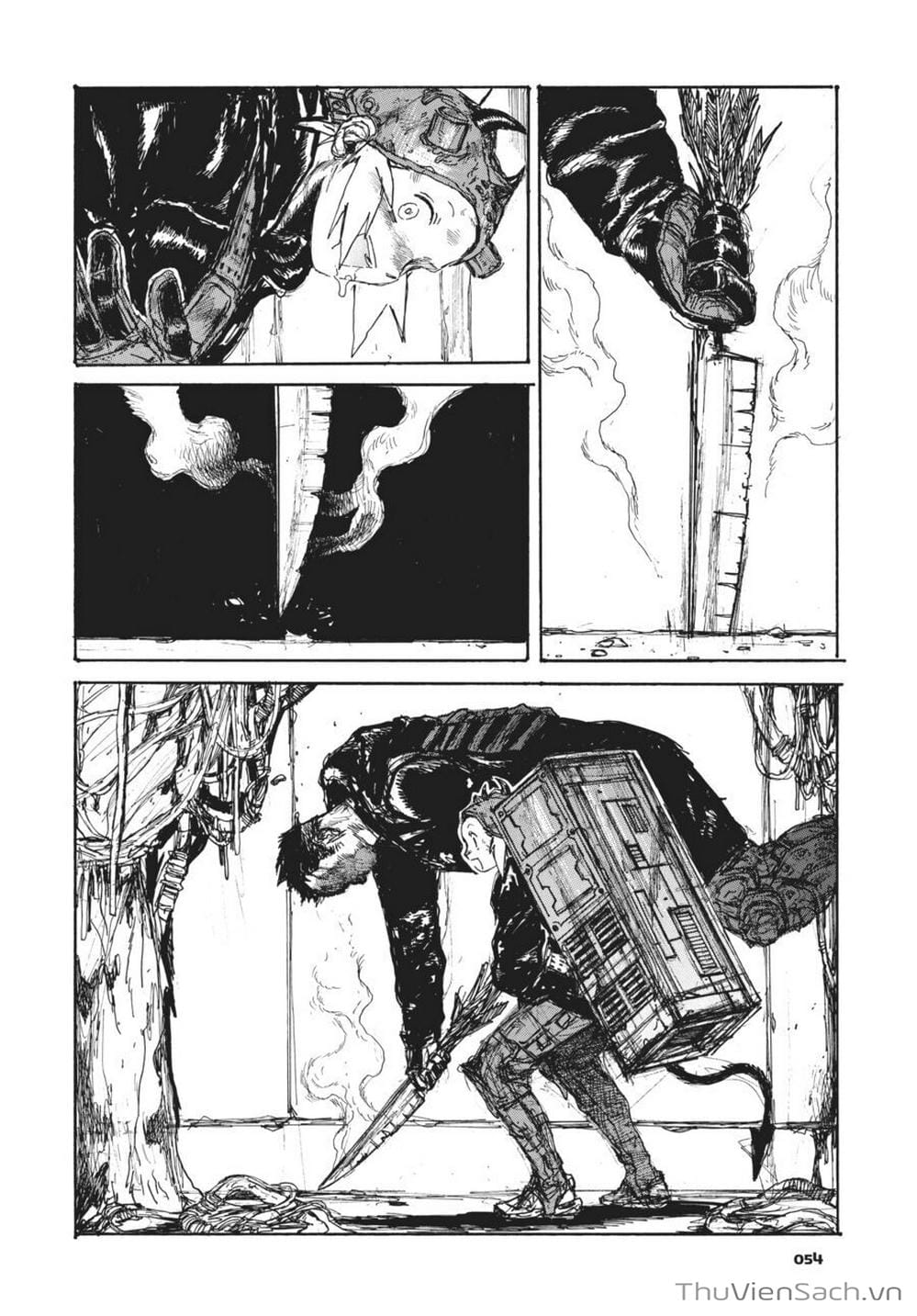 Truyện Tranh Kẻ Mất Trí Và Thế Giới Ma Thuật - Dorohedoro trang 5