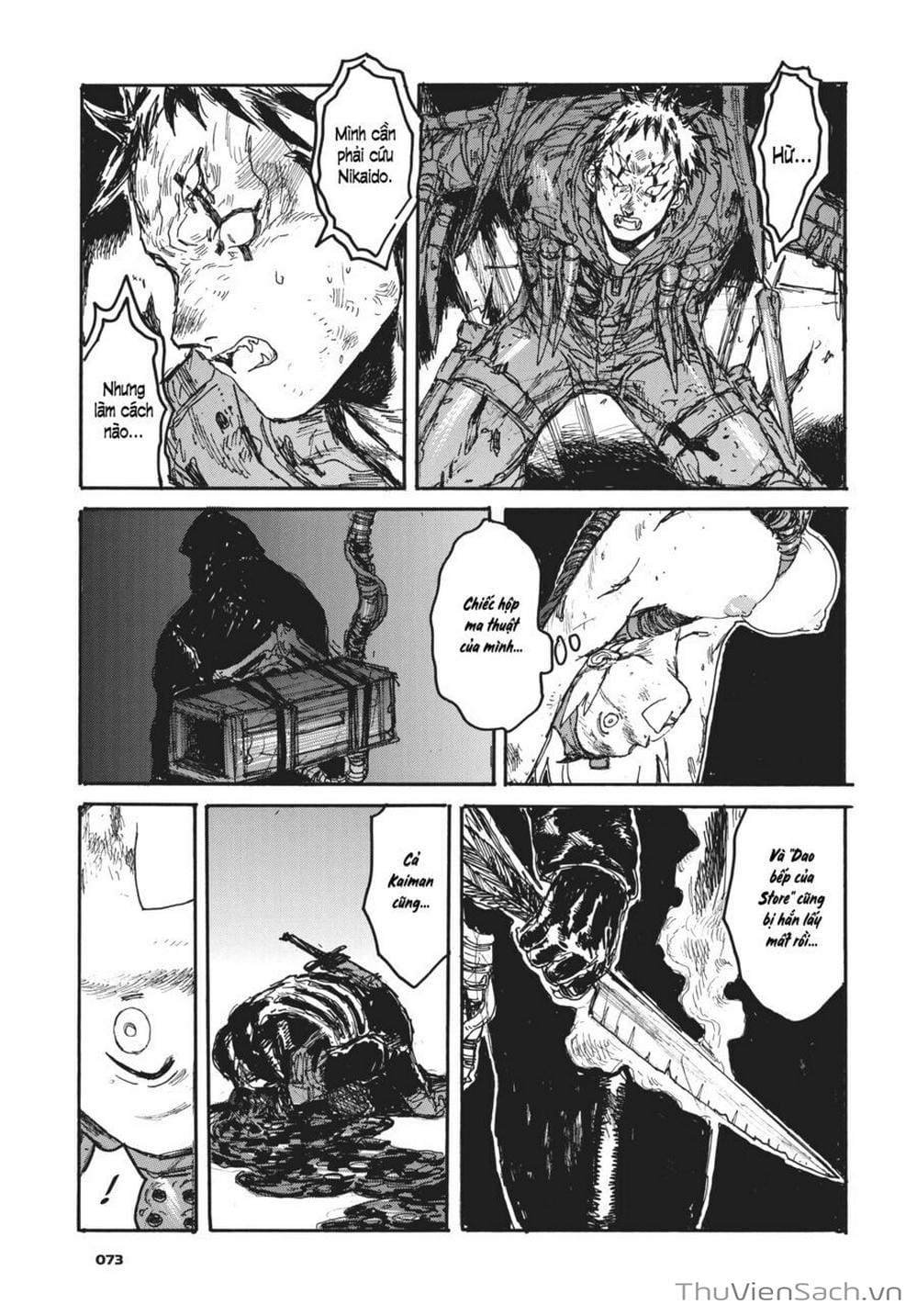 Truyện Tranh Kẻ Mất Trí Và Thế Giới Ma Thuật - Dorohedoro trang 5