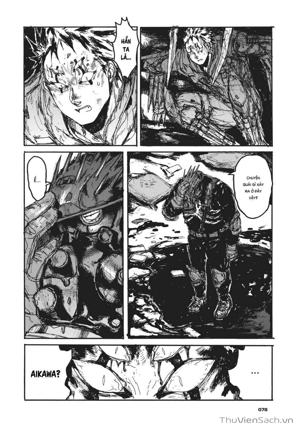 Truyện Tranh Kẻ Mất Trí Và Thế Giới Ma Thuật - Dorohedoro trang 5