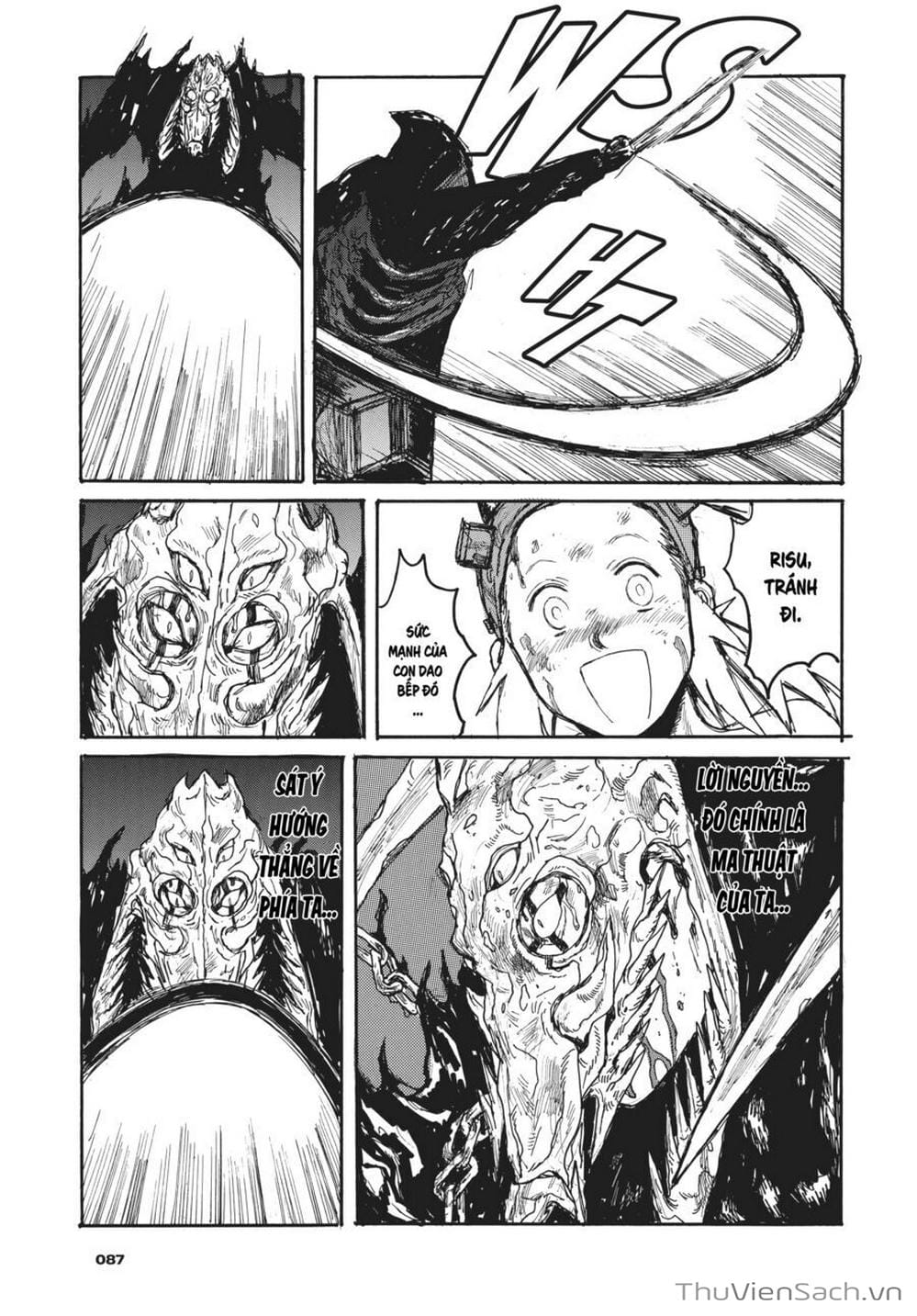 Truyện Tranh Kẻ Mất Trí Và Thế Giới Ma Thuật - Dorohedoro trang 5