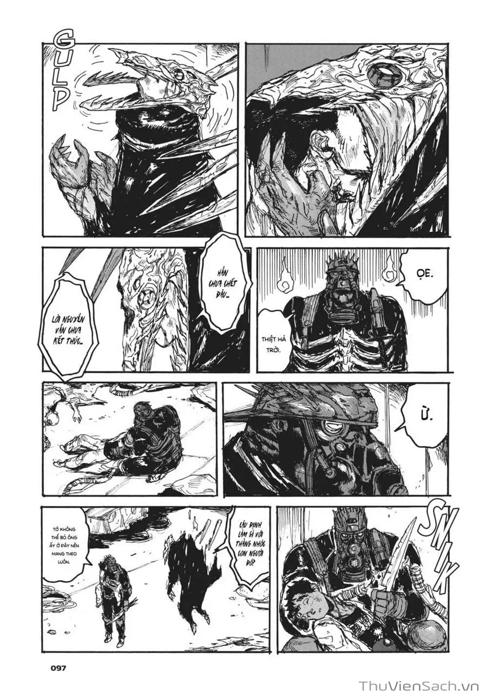 Truyện Tranh Kẻ Mất Trí Và Thế Giới Ma Thuật - Dorohedoro trang 5