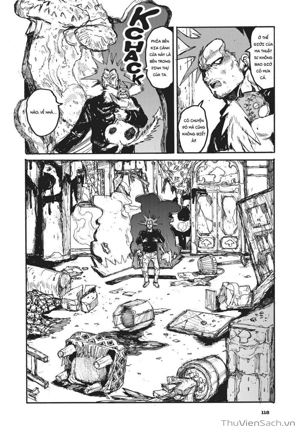 Truyện Tranh Kẻ Mất Trí Và Thế Giới Ma Thuật - Dorohedoro trang 5