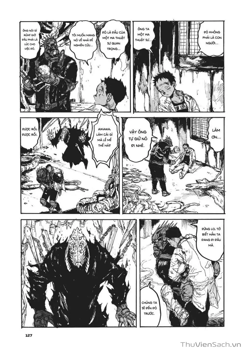 Truyện Tranh Kẻ Mất Trí Và Thế Giới Ma Thuật - Dorohedoro trang 5
