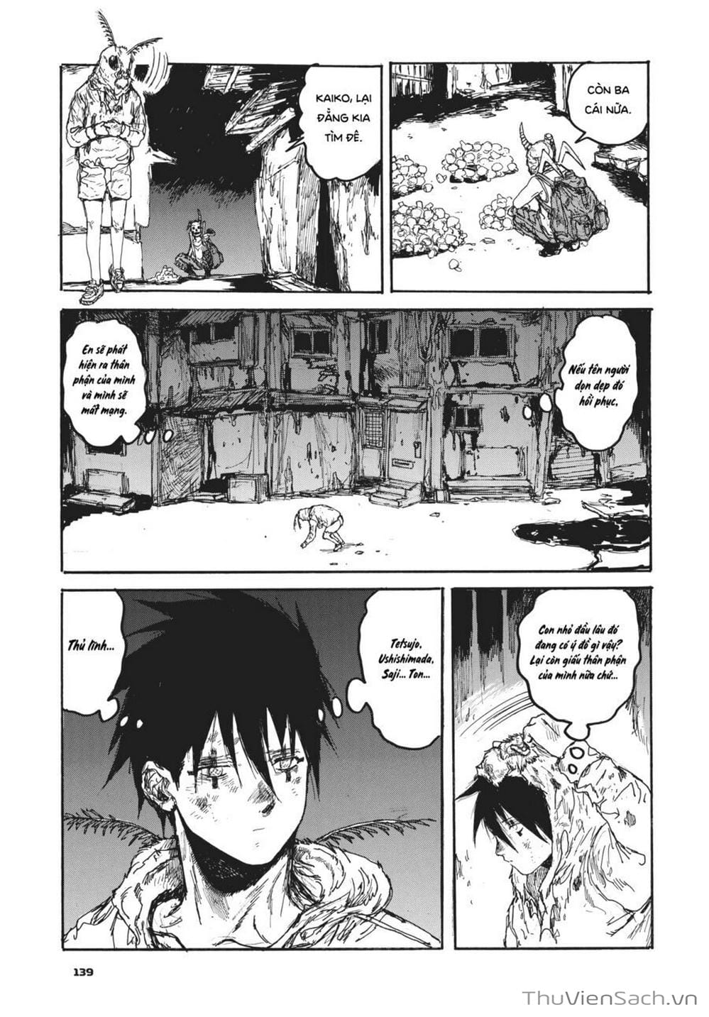Truyện Tranh Kẻ Mất Trí Và Thế Giới Ma Thuật - Dorohedoro trang 5