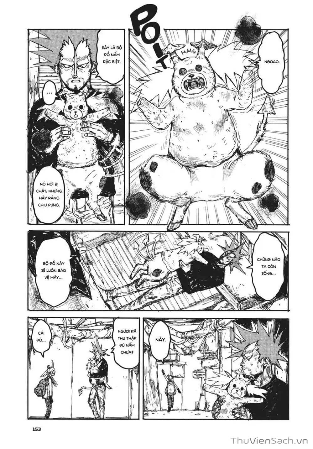 Truyện Tranh Kẻ Mất Trí Và Thế Giới Ma Thuật - Dorohedoro trang 5