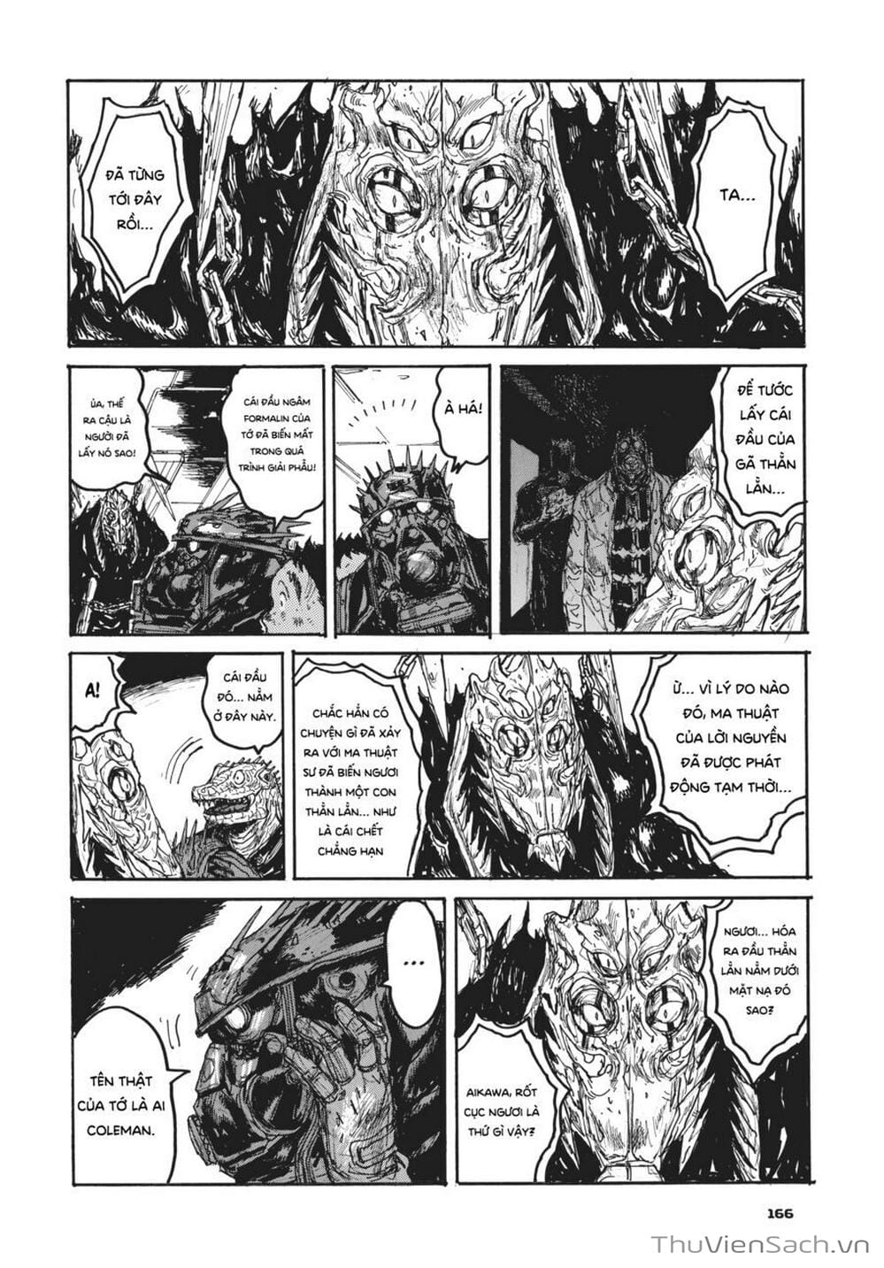 Truyện Tranh Kẻ Mất Trí Và Thế Giới Ma Thuật - Dorohedoro trang 5