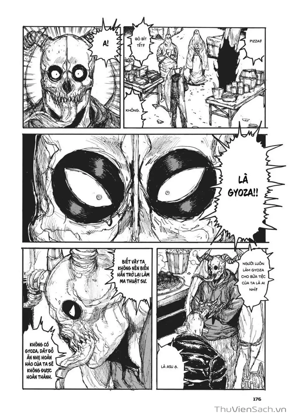 Truyện Tranh Kẻ Mất Trí Và Thế Giới Ma Thuật - Dorohedoro trang 5