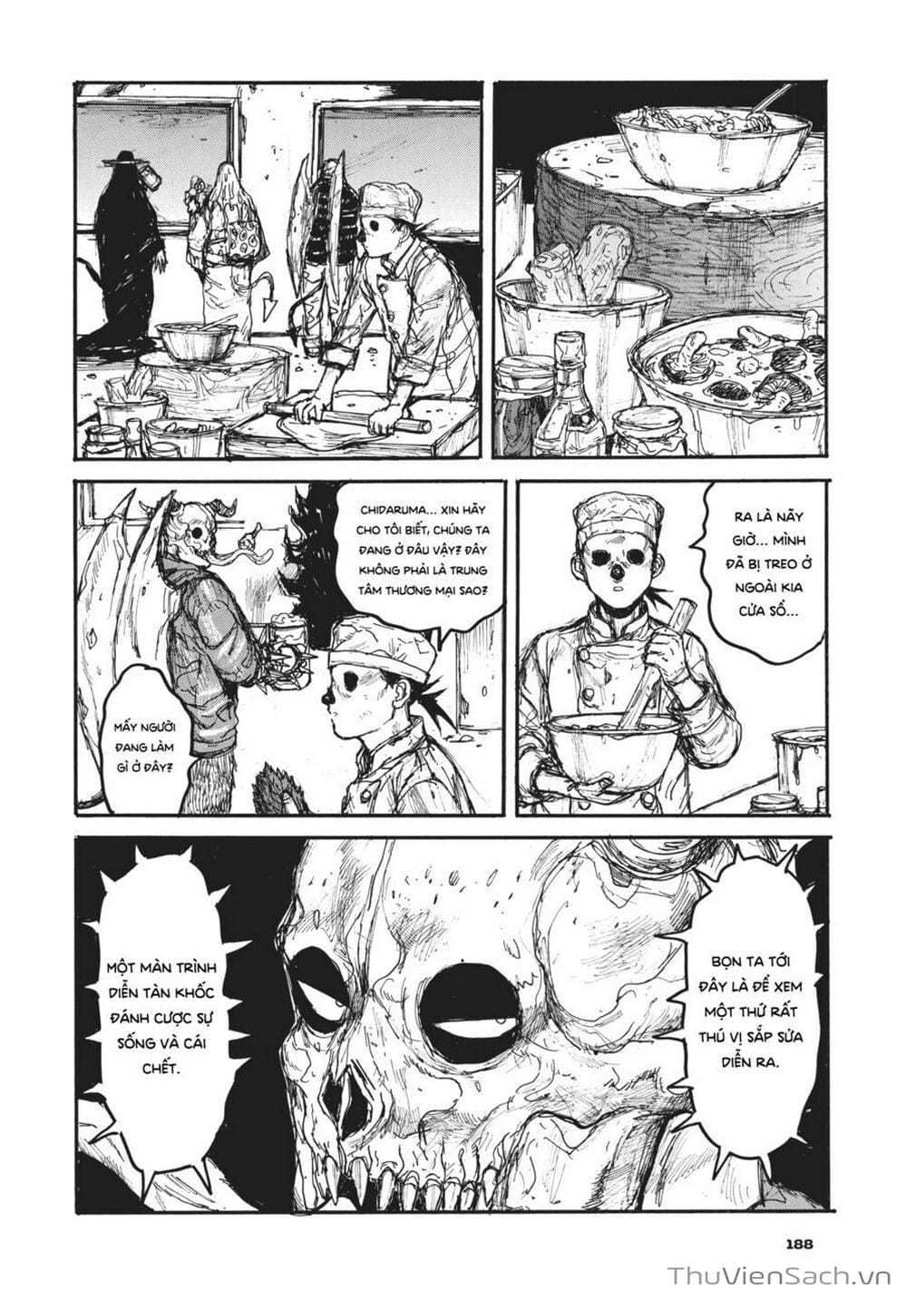 Truyện Tranh Kẻ Mất Trí Và Thế Giới Ma Thuật - Dorohedoro trang 5