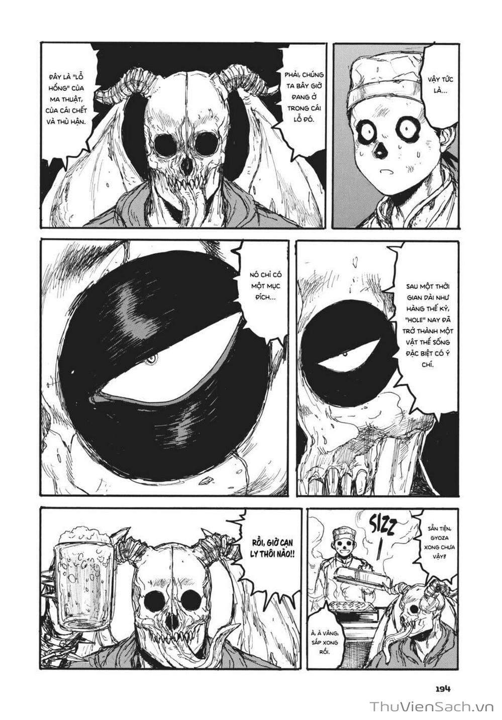 Truyện Tranh Kẻ Mất Trí Và Thế Giới Ma Thuật - Dorohedoro trang 5